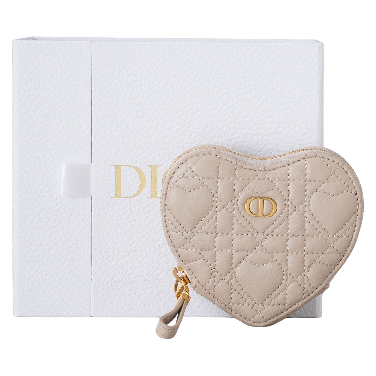 CHRISTIAN DIOR(USED)디올 카로 체인 하트 파우치